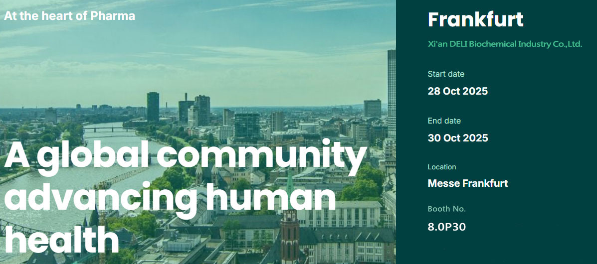 Ксиан Дели биохемиски ќе биде изложен на CPhI Европа 2025 година во Франкфурт, Германија